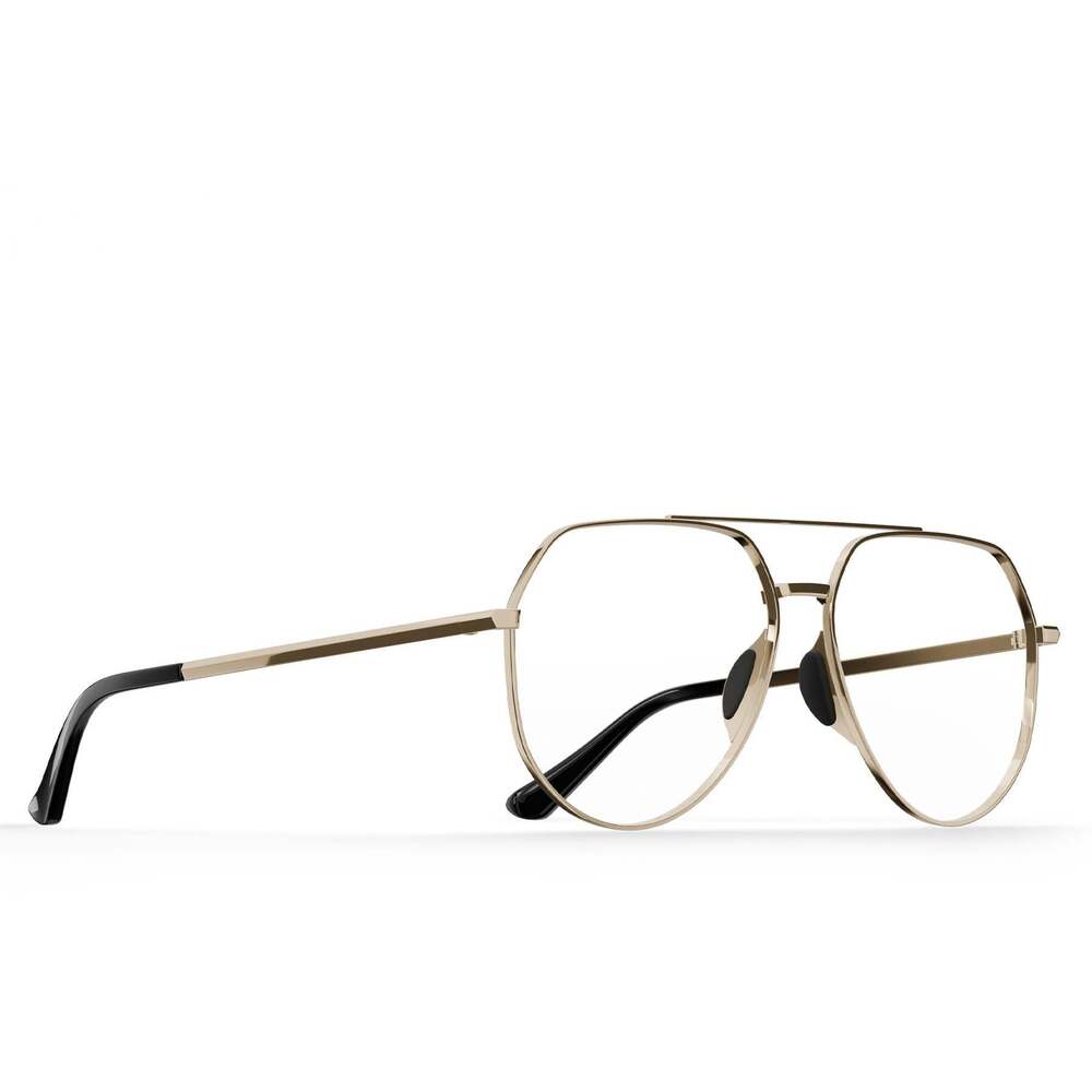 Tangle Free Aviator Hex Rx - Gold - Image 2