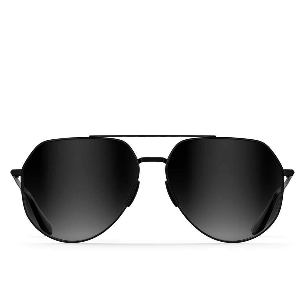 Tangle Free Aviator Hex - Black Fade Polarized