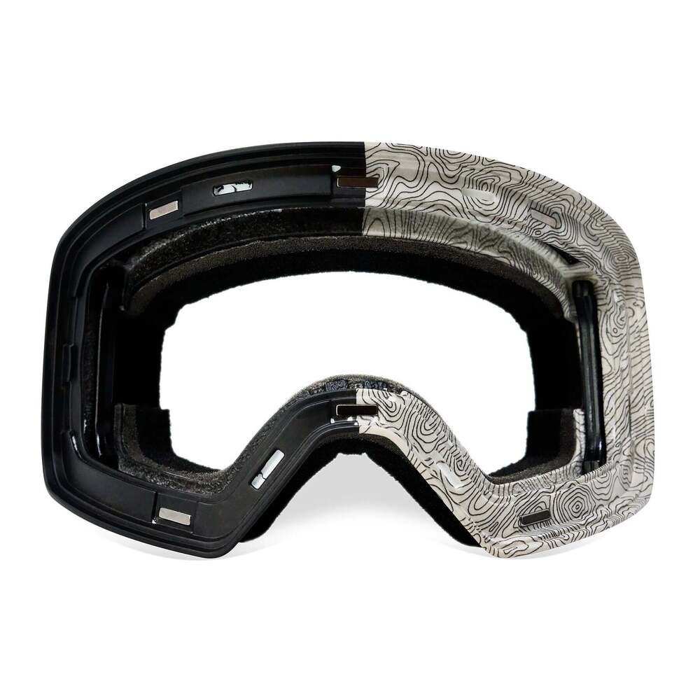 Frontier Snow Goggle - Stealth Terrain Magnetic Frame + Strap (Lens Not Included) - Image 4