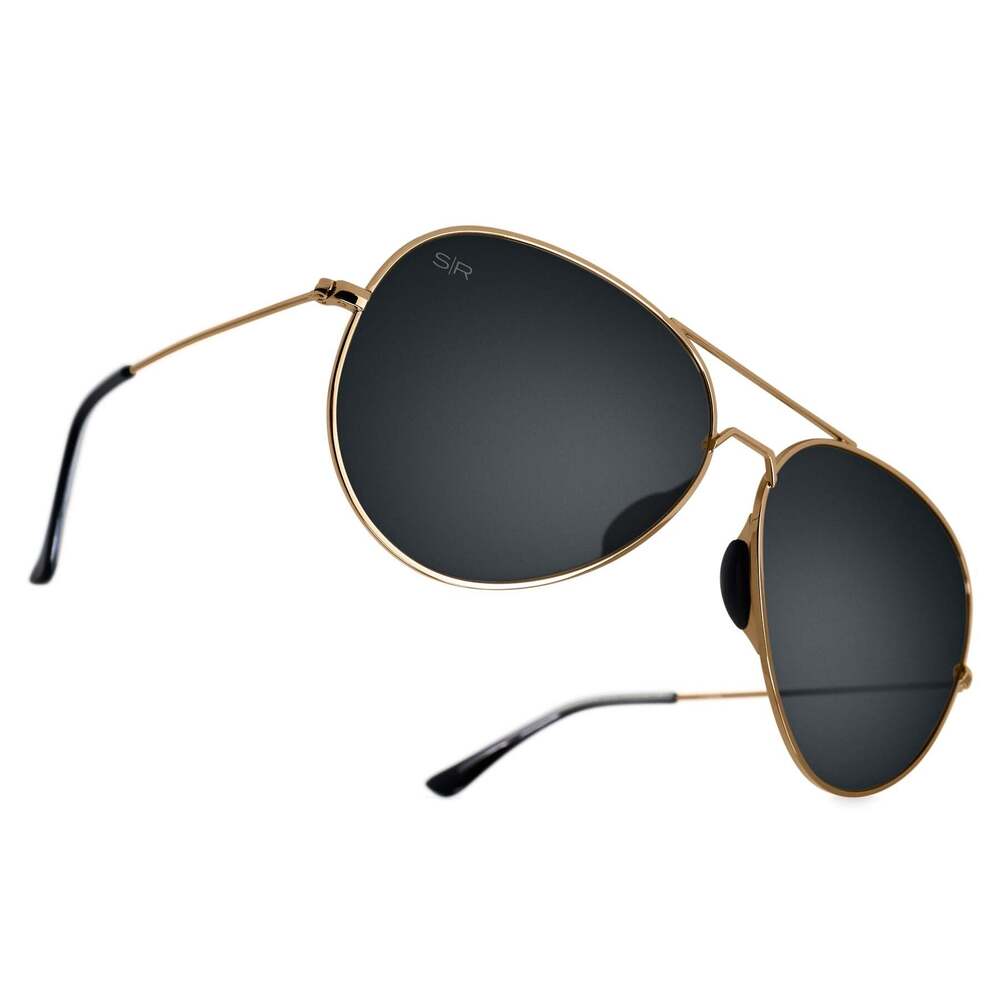 Tangle Free Aviator - Black Gold Polarized - Image 2