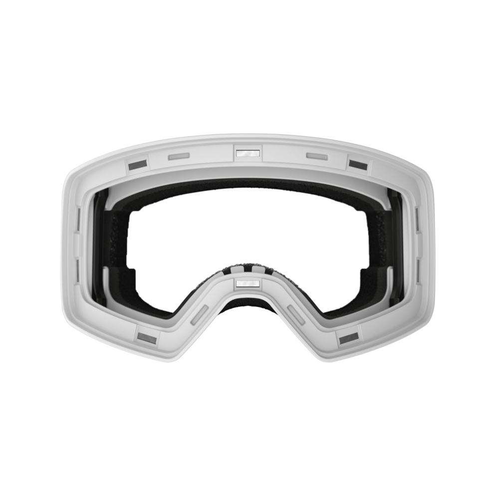 Frontier Snow Goggle - White Magnetic Frame + Strap (Lens Not Included) - Image 2