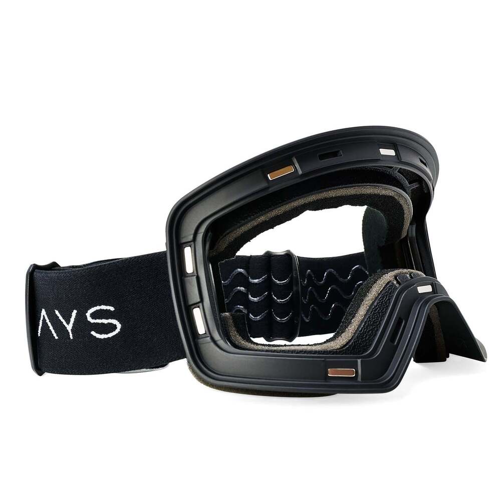 Frontier Snow Goggle - Black Magnetic Frame + Strap (Lens Not Included)
