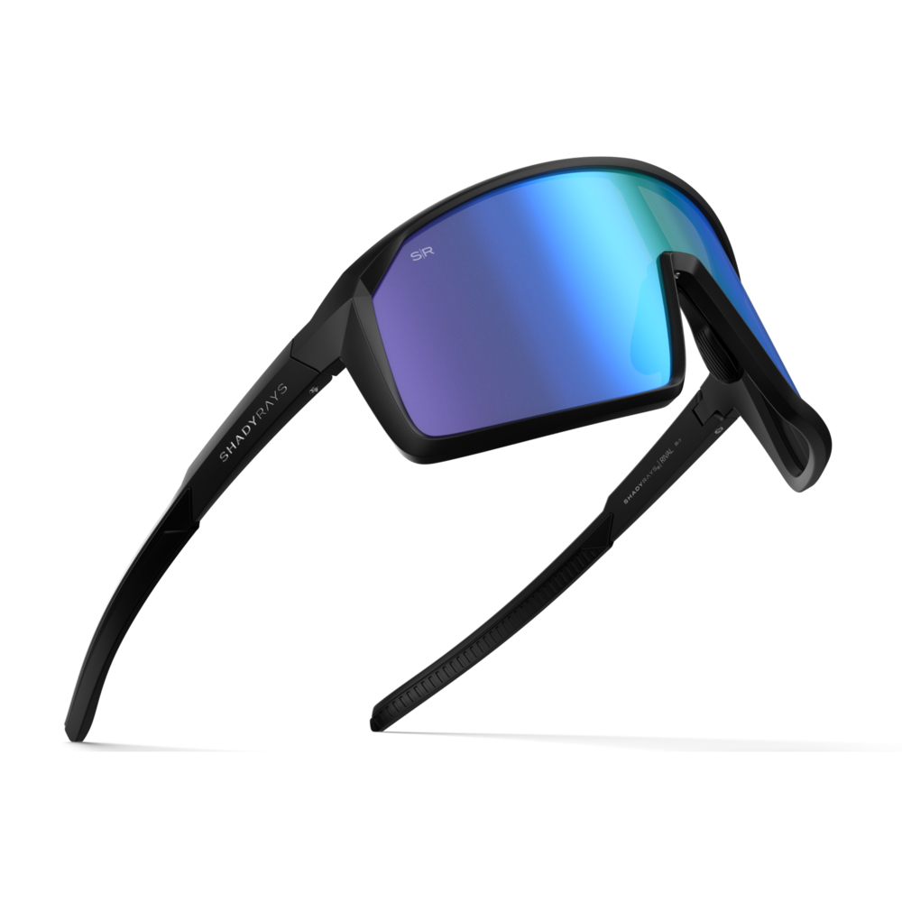Rival Matte Black - Glacier Polarized