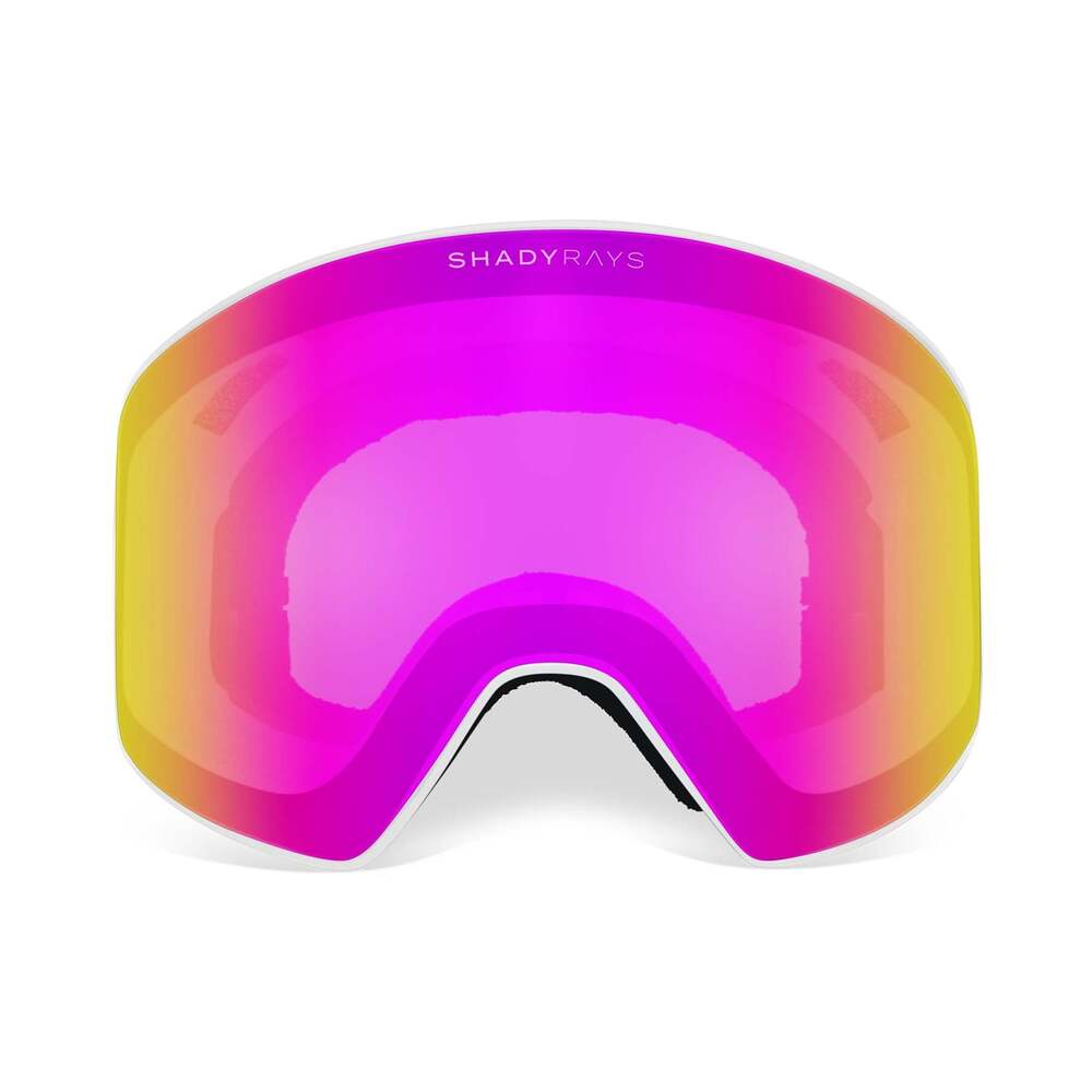 Frontier Snow Goggle Lens - Neon Pink - Image 2